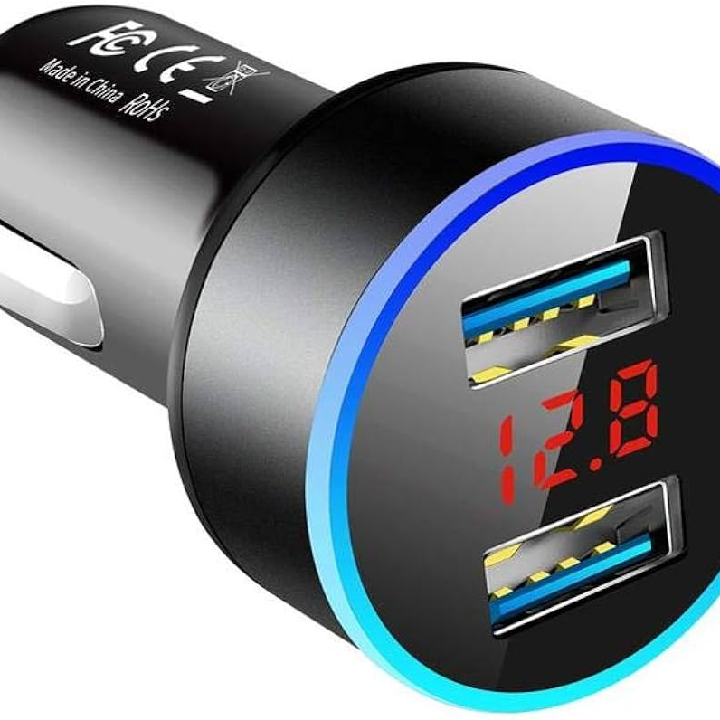 雙USB車載充電器–3.1A快速充電