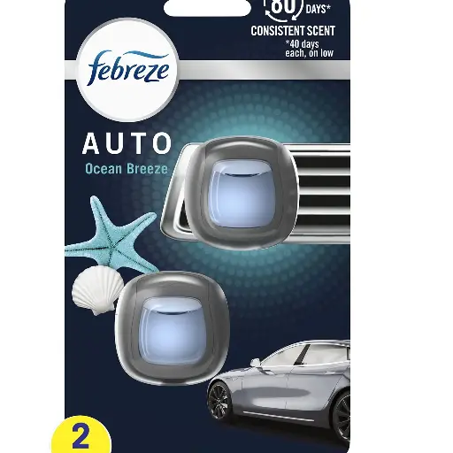 基於凝膠的通氣夾空氣清新劑——海風